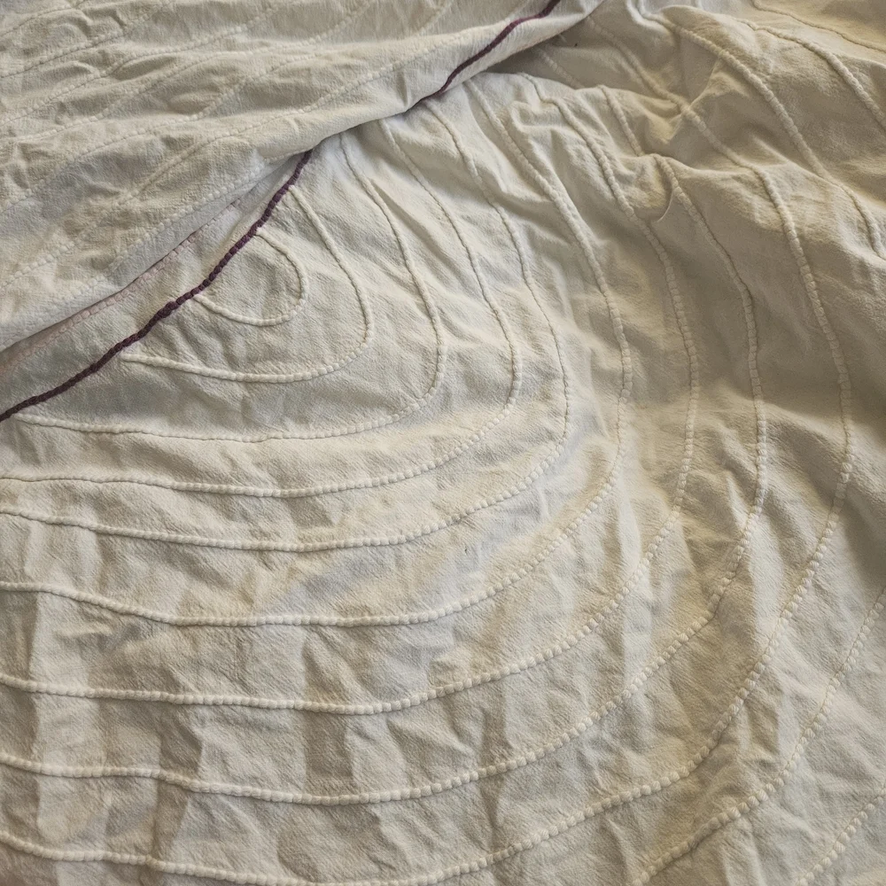 Vintage Unique Flowered Bed Topper/Blanket - Picture 8 of 8